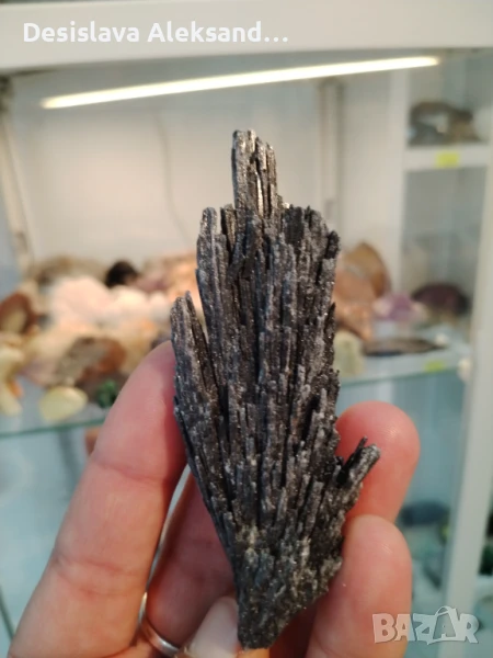 Черен кианит от Бразилия , снимка 1