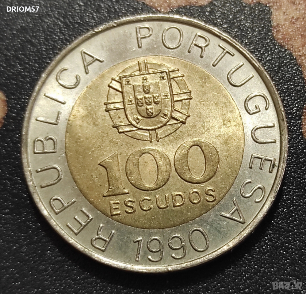 Монета Португалия - 1 бр. [1990], снимка 1