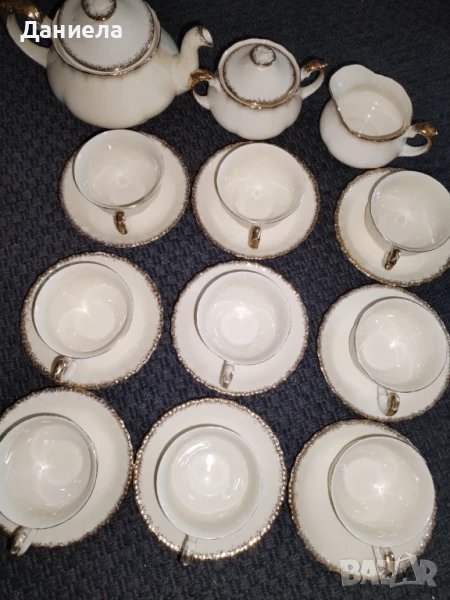 Порцеланов сервиз с печат , снимка 1