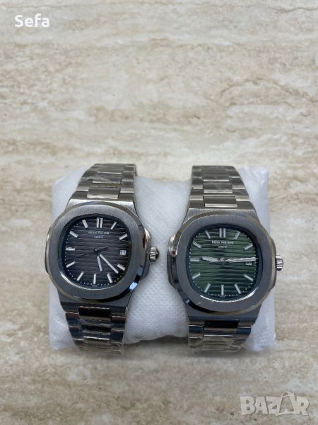 Patek philippe nautilus 40 mm първокласна стомана и автоматичен механизъм, снимка 1