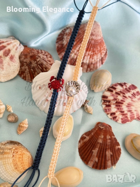 Морски комплект гривни, снимка 1