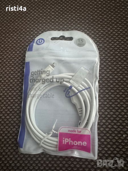 APPLE LIGHTNING USB кабел 1,5м, снимка 1