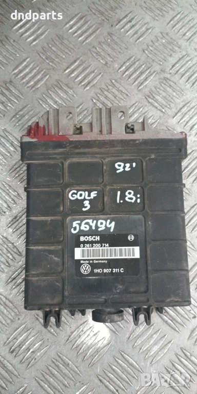 Компютър VW Golf 3 1.8i 1992г. 0261200714 1H0907311C , снимка 1