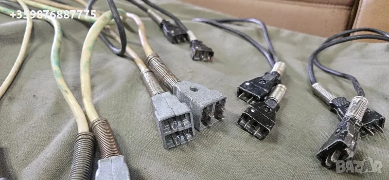 Ретро военни военен военна Кабел Радиостанция Радио Армия Бна Руски Руско соц , снимка 1