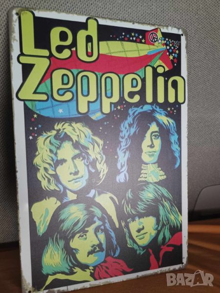 Led Zeppelin-метална табела (плакет), снимка 1