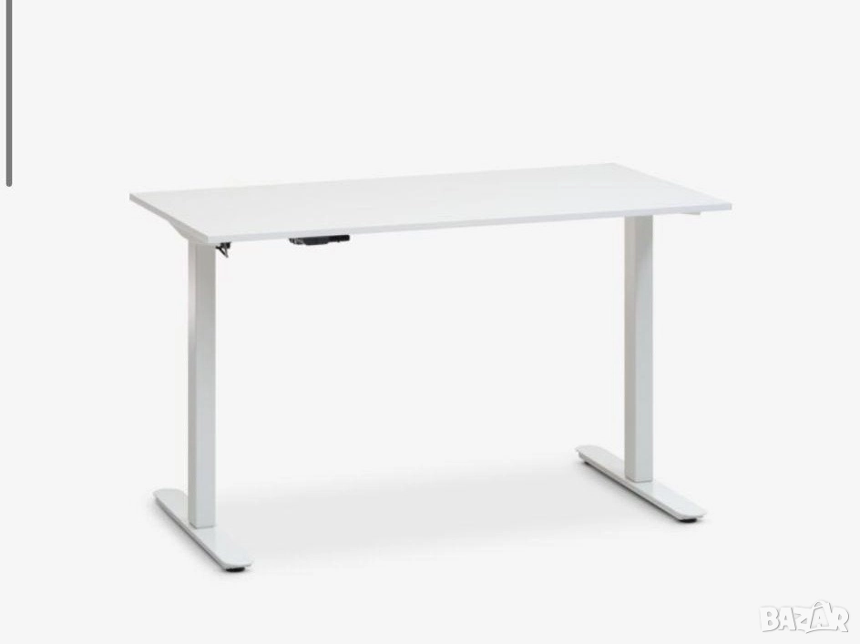 Бюро с регулируема височина SVANEKE 60х120 бяло, снимка 1