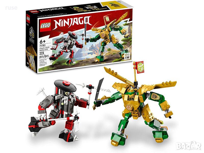 НОВИ! LEGO® NINJAGO™ 71781 Бойният робот на Lloyd EVO, снимка 1