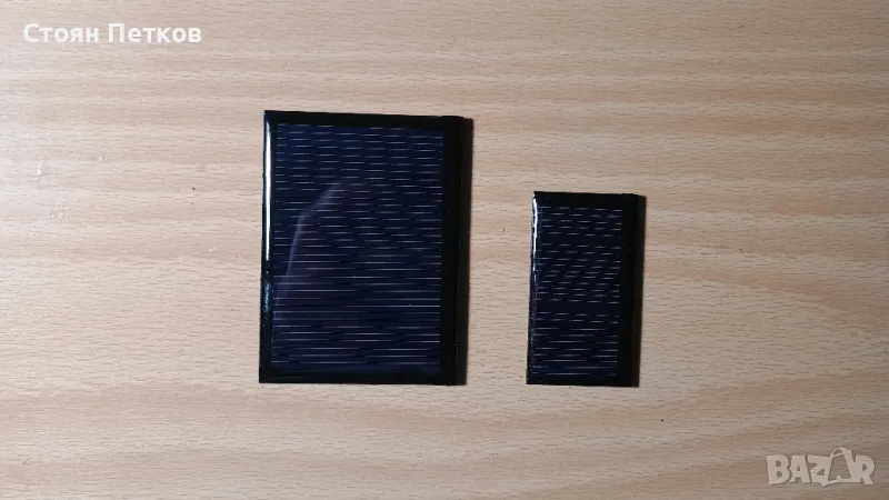 Малък соларен панел за любителски проекти 5V, снимка 1