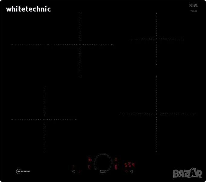 ••НОВО•• Индукционен керамичен плот 60 см. NEFF T56PHF1C0 / 60м. гаранция, снимка 1
