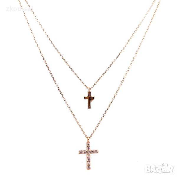 Златно колие 2,06гр. 45,0см. 14кр. проба:585 модел:32109-1, снимка 1