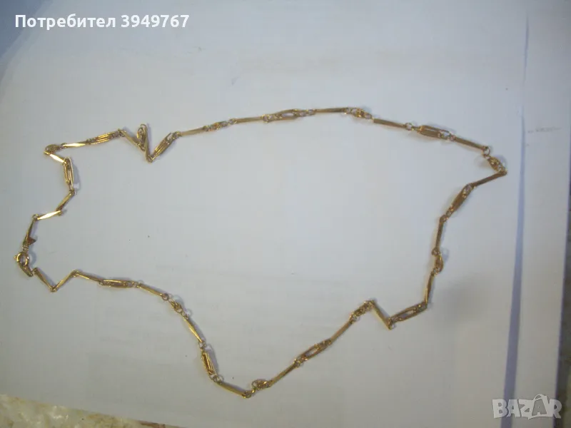 Позлатено ланче., снимка 1