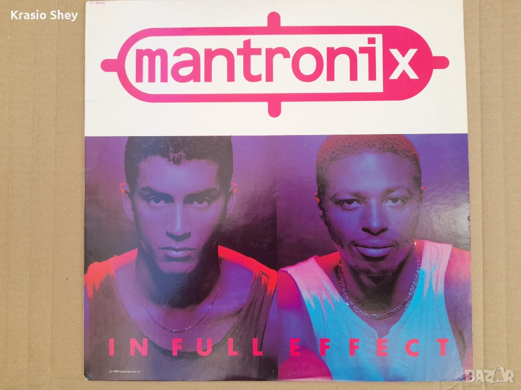 Mantronix – In Full Effect LP, снимка 1