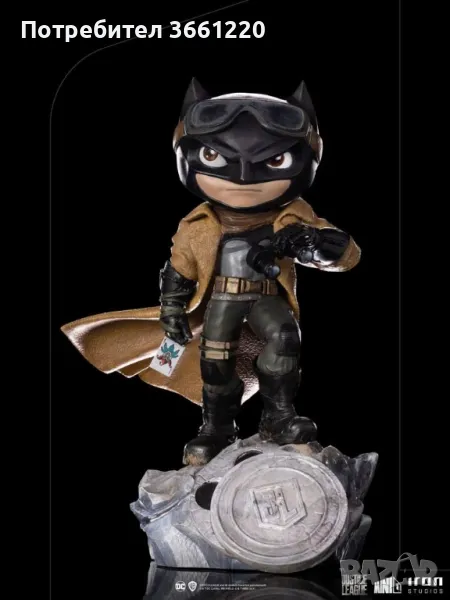 Статуетка Deluxe Batman Knightmare (Лига на справедливостта на Zack Snyder's) 17 cm, снимка 1