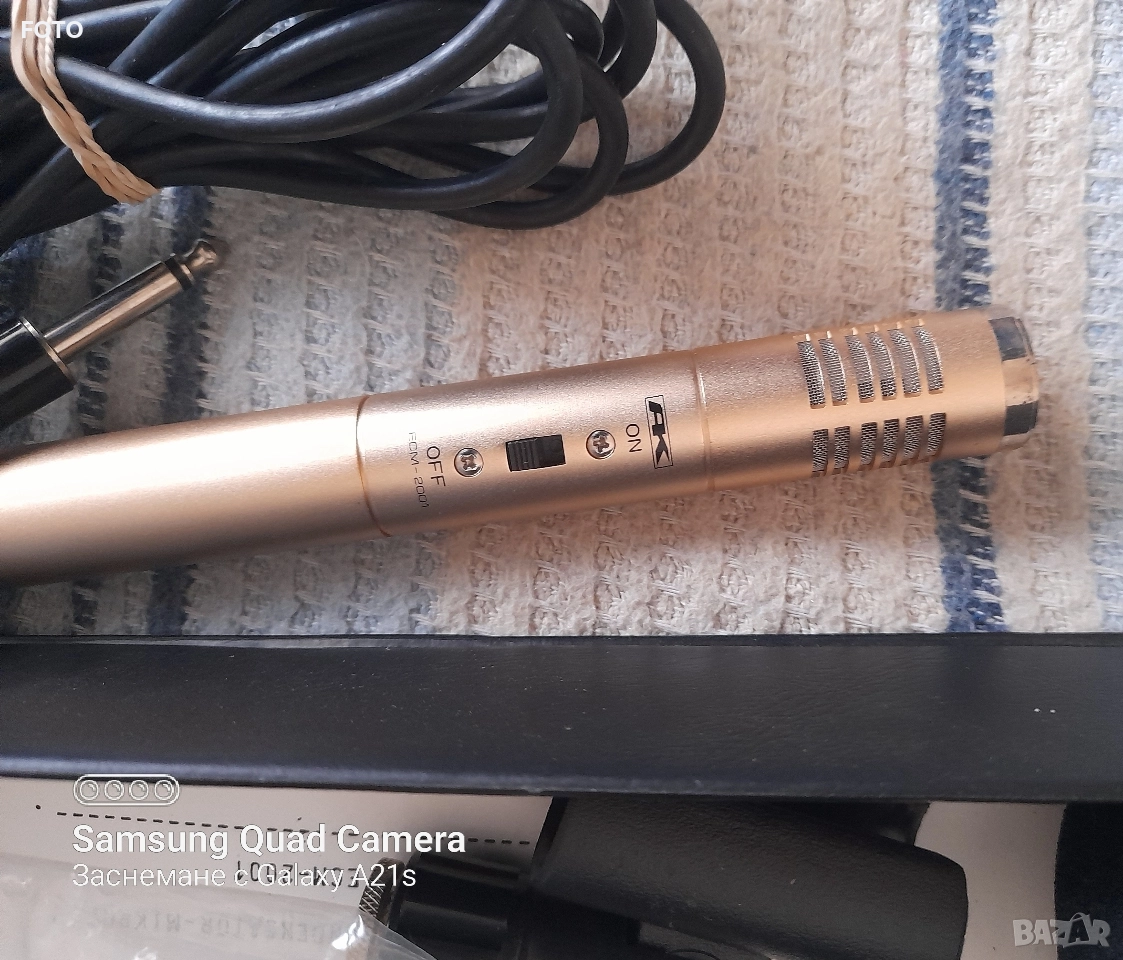 AK microfone ECM-2001, снимка 1