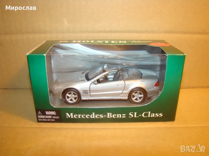 1:38 MAISTO MERCEDES BENZ SL ИГРАЧКА КОЛИЧКА МОДЕЛ, снимка 1