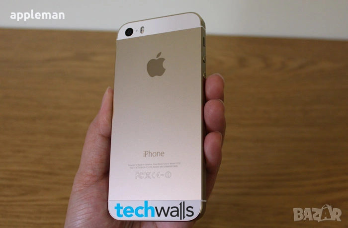 Apple iPhone 5S 16Gb Gold Фабрично отключен Айфон телефон, снимка 1