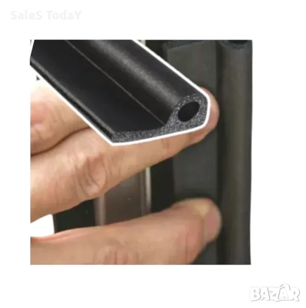 Гумено уплътнение за врата на кола, удължено, 4м, 1,2см, снимка 1