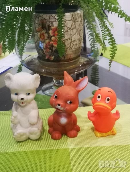 Стари гумени играчки, снимка 1