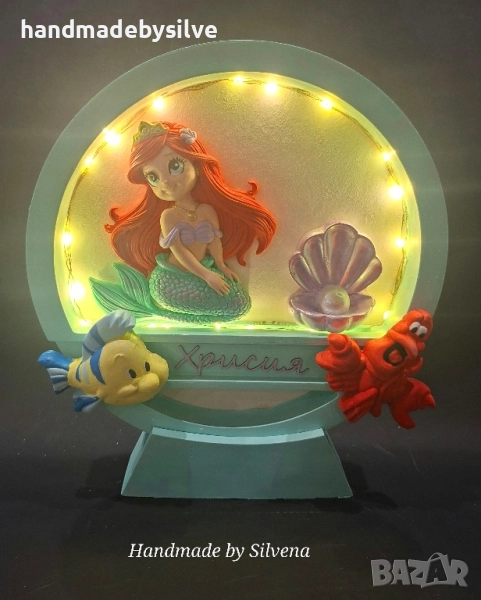 персонализирана нощна лампа Ариел, снимка 1