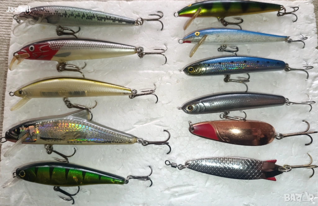 Rapala, Salmo , Jackson, Lucky Craft Wander Pointer B'Freeze, Rublex Orkla, Abu Garcia Toby спининг, снимка 1
