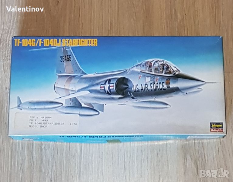 Сглобяем макет на самолет- TF- 104G/ F- 104DJ STARFIGHTER, снимка 1