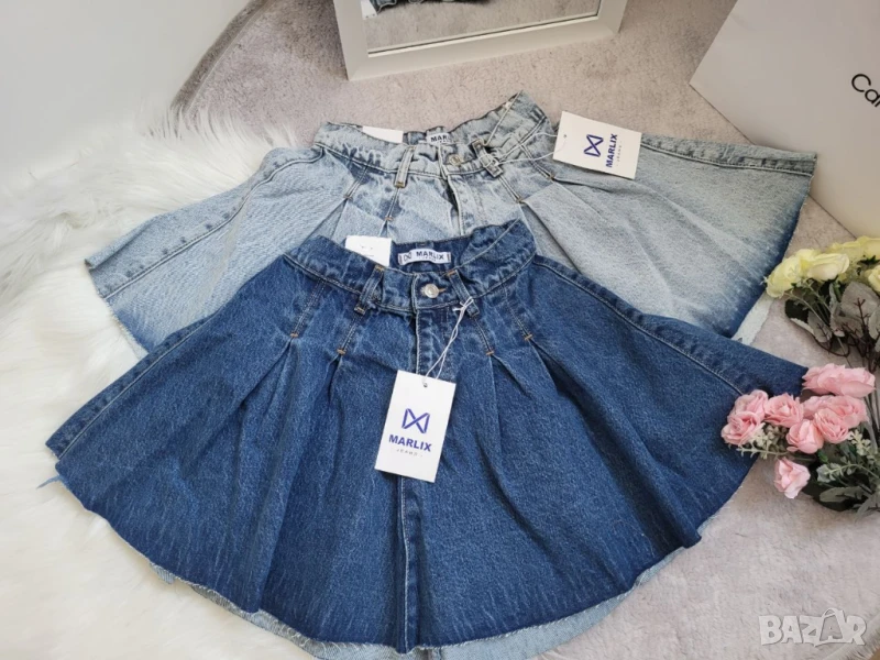 деним дамска пола , снимка 1