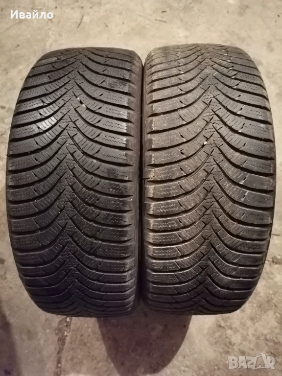 Продавам 2 броя зимни гуми 185.50.16 на 1 сезон дот 2022 Hankook , снимка 1