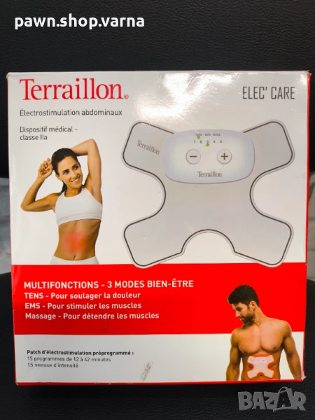 Електростимулатор за корем Terraillon – нов, снимка 1