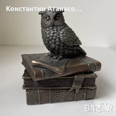 Veronese фигурка кутия Бухал, снимка 1