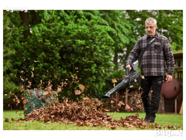 PARKSIDE 40V акумулаторна турбинна духалка за листа PPTLBA 40-Li C3,без батерия и зарядно устройство, снимка 2 - Градинска техника - 52656802