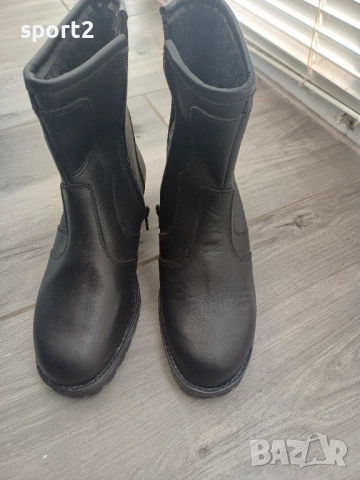 Нови дамски боти 36 новер естествена кожа , снимка 3 - Дамски боти - 52876296