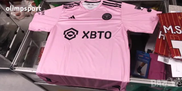 тениска Мями нова Меси Л размер спортно трико материя