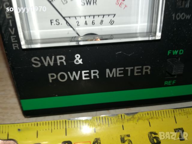 PAN INTERNATIONAL SWR230-SWR & POWER METER-GERMANY 2306240836, снимка 10 - Ресийвъри, усилватели, смесителни пултове - 46329257