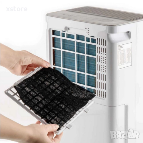 Влагоуловител Muhler MHD-10T25 – 10L/24h с йонизатор и карбонов филтър, снимка 6 - Влагоабсорбатори и влагоуловители - 52690217