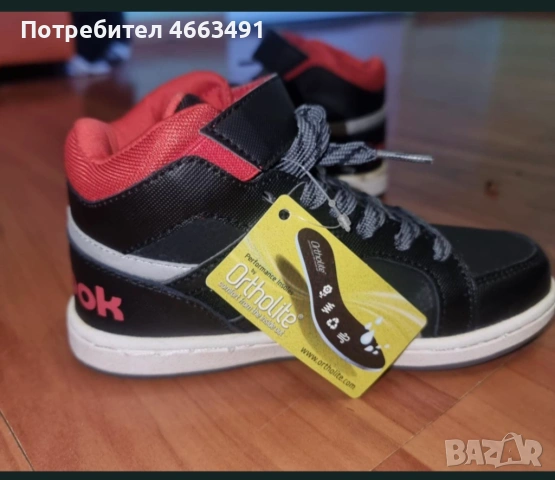 Нови детски обувки Reebok №29 – OrthoLite