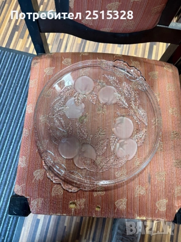красив баварски поднос за торта, снимка 3 - Антикварни и старинни предмети - 53468277