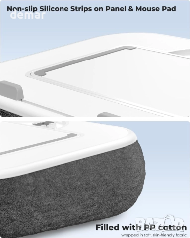 Поставка за таблет Viozon, таблети/телефони 4.7~13" и лаптопи 10~15", силиконова поставка за чаша, снимка 6 - Друга електроника - 51920607