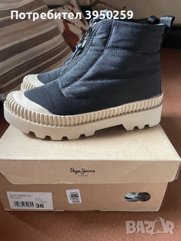 Боти на Pepe Jeans, снимка 7 - Дамски боти - 52475495