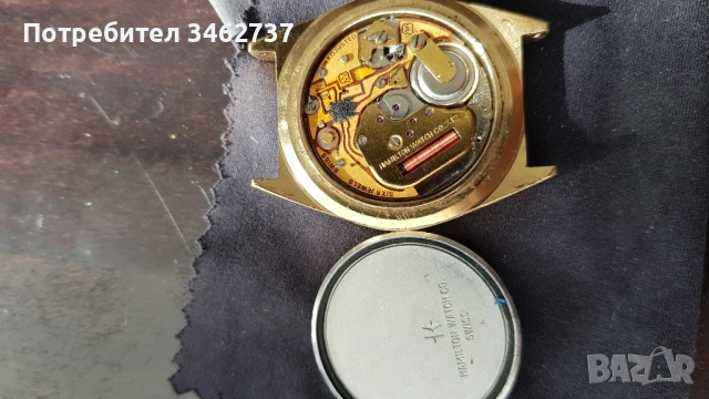 Hamilton quartz ref.742, снимка 7 - Мъжки - 52459009