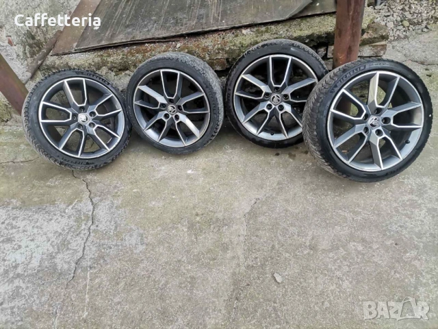 Джанти с гуми Skoda VRS GEMINI 18 + MICHELIN 