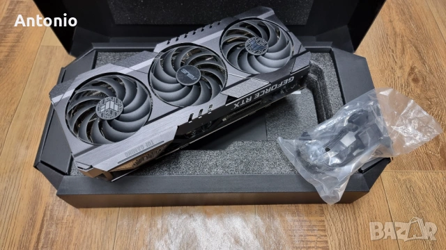 ASUS TUF Gaming GeForce RTX 4090 24GB GDDR6X OG OC Edition, гаранция до 2027, снимка 4 - Видеокарти - 53133842