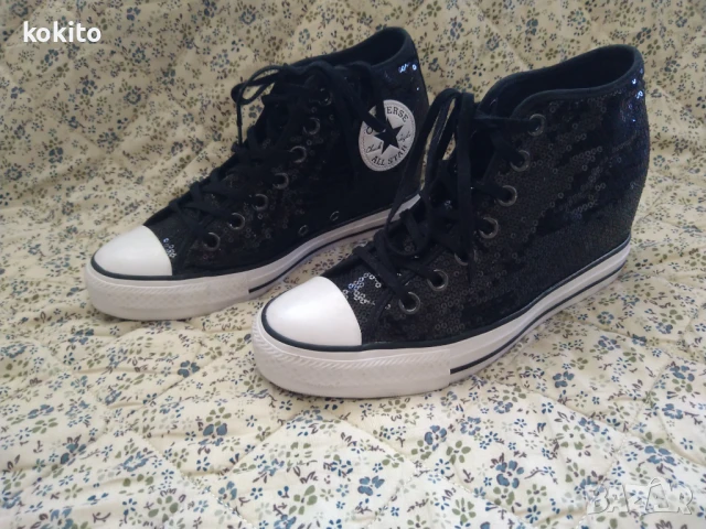 Converse - оригинални кецове номер 40 със скрита платформа 