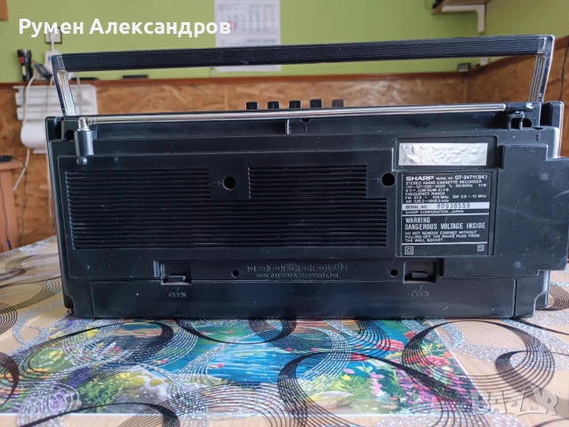 Sharp QT - 247Y, снимка 5 - Радиокасетофони, транзистори - 53150611