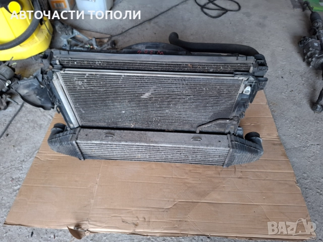 Перка дифузьор радиатор воден климатик mercedes w204 w211 дизел , снимка 3 - Части - 52294971