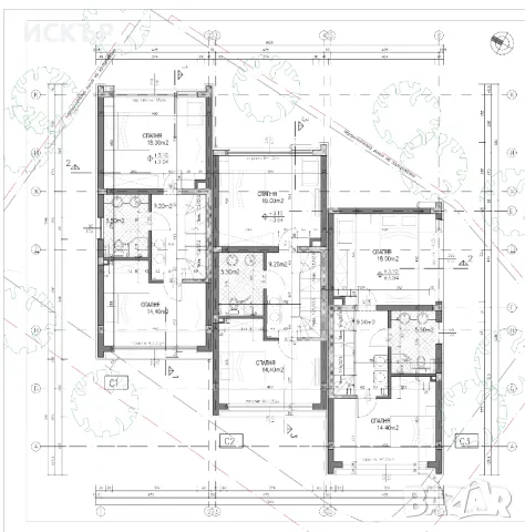 Продава редова къща в Киноцетъра 3, снимка 3 - Къщи - 47673124