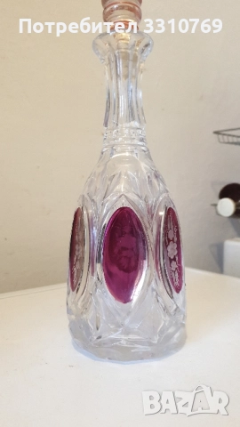 Красиви кристални гарафи., снимка 2 - Аксесоари за кухня - 52590102
