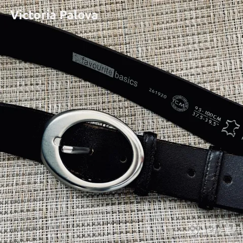 Модерен дамски колан FAVOURITE  естествена кожа, снимка 8 - Колани - 49732595