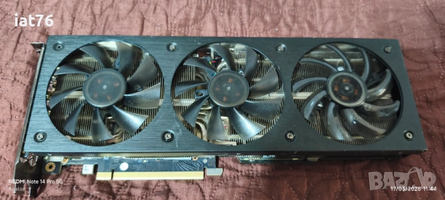 Видеокарта Inno3D Geforce 3080Ti X3, снимка 2 - Видеокарти - 54050710