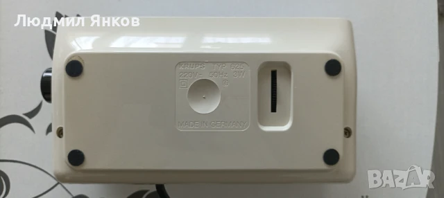 Vintage Krups type 625 flip clock alarm clock white West German space age atomic Mid-Century 60s 70s, снимка 3 - Антикварни и старинни предмети - 50583221