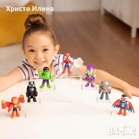 Спайди и неговите невероятни приятели Iron Man непобедимите Marvel 7 броя, снимка 9 - Фигурки - 54023244